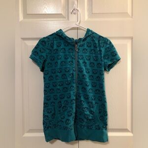 Teal Women's T-Shirt Style Sweater
